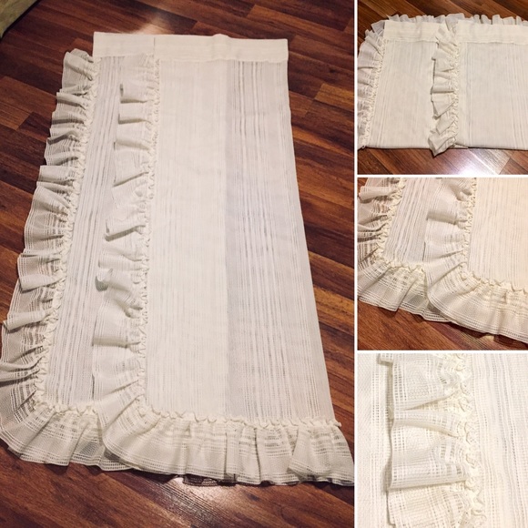 π¦2/$10 3/$15 4/$18 5/$20 Vintage Ruffled Curtains